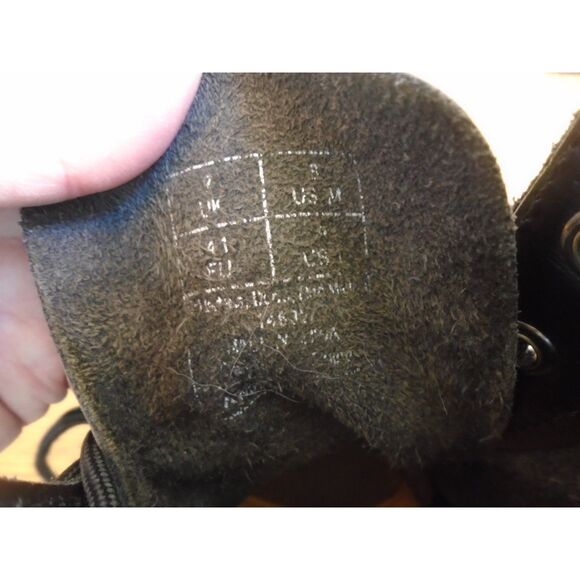 Dr Martens 1460 W black combat boots size 9 womens mens size 8 - Picture 10 of 10